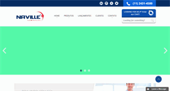 Desktop Screenshot of naville.com.br
