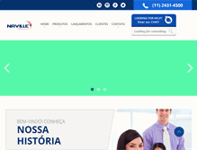 Tablet Screenshot of naville.com.br